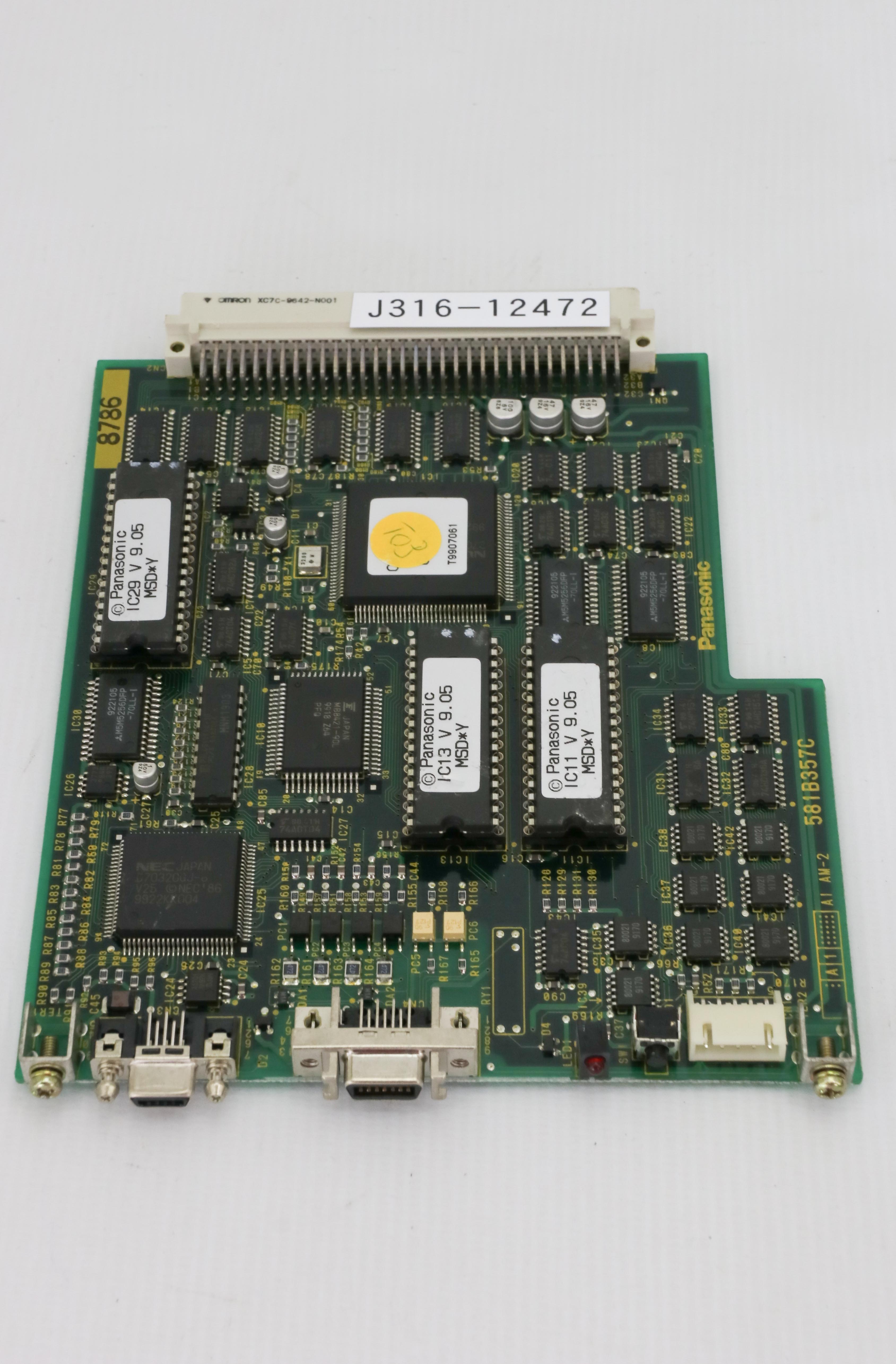 リクエスト 12472 PANASONIC PCB, CPU PROCESSING CARD 581B357C | eBay
